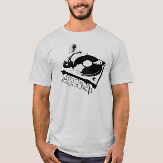 Turntable-Tollpatsch T-Shirt (Vorderseite)