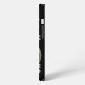 Turntable-Vinylalte Schule iPhone Hülle (Linke Seite)