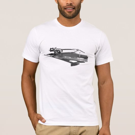 Turntablet-shirt 2 T-Shirt (Vorderseite)