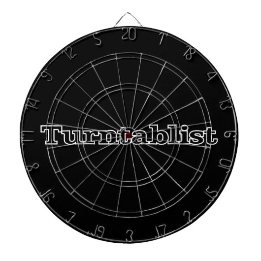 Turntablist Dartscheibe (vorne)