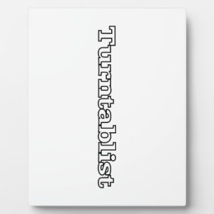 Turntablist Fotoplatte