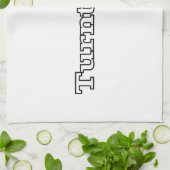 Turntablist Geschirrtuch (Gefaltet)