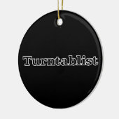 Turntablist Keramikornament (Links)