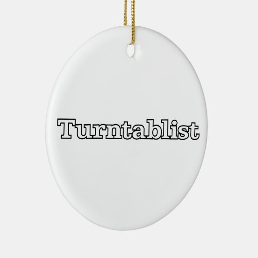 Turntablist Keramikornament (Rechts)