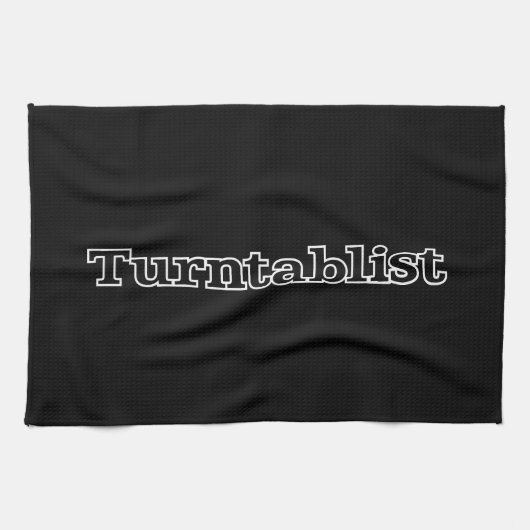 Turntablist Küchentuch (Horizontal)