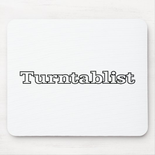 Turntablist Mousepad (Vorne)