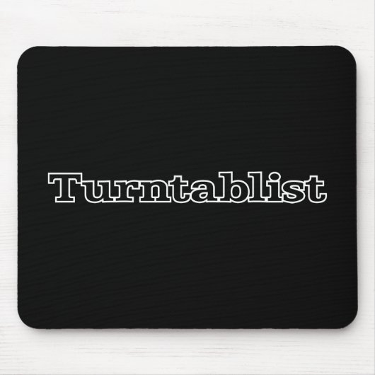 Turntablist Mousepad (Vorne)