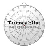 Turntablist ʇ sıklamʇɹ n dartscheibe (vorne)