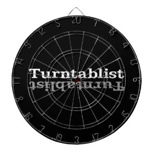 Turntablist ʇ sıklamʇɹ n dartscheibe