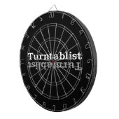 Turntablist ʇ sıklamʇɹ n dartscheibe (Vorderseite rechts)
