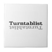 Turntablist ʇ sıklamʇɹ n fliese (Vorderseite)
