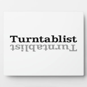 Turntablist ʇ sıklamʇɹ n fotoplatte