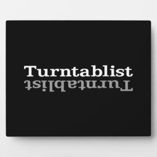Turntablist ʇ sıklamʇɹ n fotoplatte