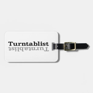 Turntablist ʇ sıklamʇɹ n gepäckanhänger