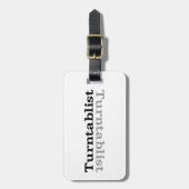 Turntablist ʇ sıklamʇɹ n gepäckanhänger (Vorderseite vertikal)