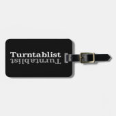 Turntablist ʇ sıklamʇɹ n gepäckanhänger (Vorderseite horizontal)
