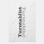 Turntablist ʇ sıklamʇɹ n geschirrtuch (Vertikal)