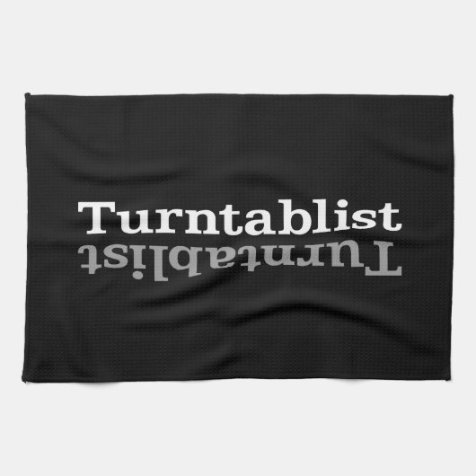 Turntablist ʇ sıklamʇɹ n handtuch (Horizontal)