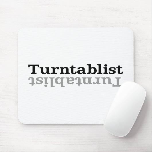 Turntablist ʇ sıklamʇɹ n mousepad (Mit Mouse)