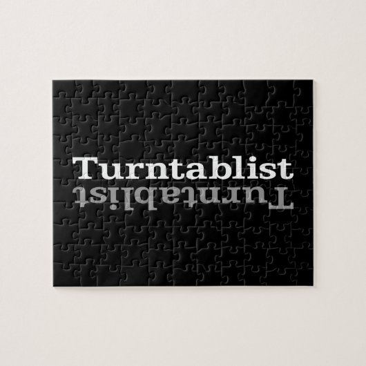 Turntablist ʇ sıklamʇɹ n puzzle (Horizontal)