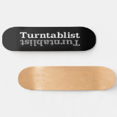 Turntablist ʇ sıklamʇɹ n skateboard (Horizontal)