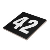 Türnummer Fliese (Seite)