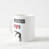 Turnvater (weibliche Athletin) Kaffeetasse (Vorderseite Links)
