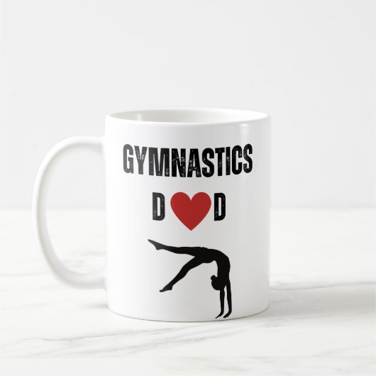 Turnvater (weibliche Athletin) Kaffeetasse (Links)