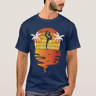 Turnvintage Retro-Sonnenuntergang 70er Jahre Turns T-Shirt