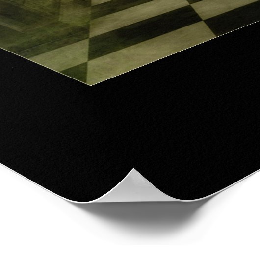 Türöffnung Poster (Ecke)