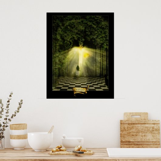 Türöffnung Poster (Küche)