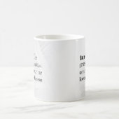 Turophile Kenner des Käses Kaffeetasse (Mittel)