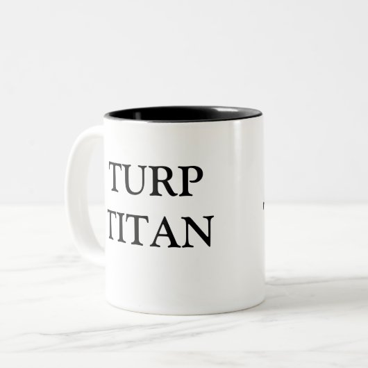 TURP TITAN-TASSE ZWEIFARBIGE TASSE (Vorderseite Links)