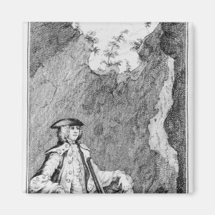 Turpin, wie er in einer Höhle sich verbarg Magnet