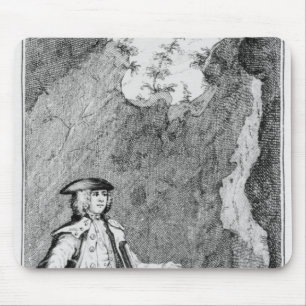 Turpin, wie er in einer Höhle sich verbarg Mousepad