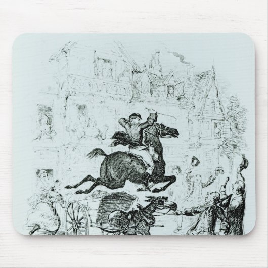 Turpins Flug durch Edmonton Mousepad (Vorne)