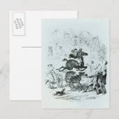 Turpins Flug durch Edmonton Postkarte (Vorne/Hinten)