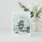 Turpins Flug durch Edmonton Postkarte (Stehend Vorderseite)