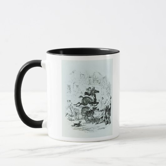 Turpins Flug durch Edmonton Tasse (Links)