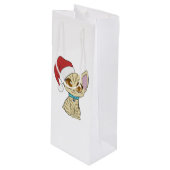 Turq Gift Bag Geschenktüte Für Weinflaschen (Vorderseite Schrägansicht)