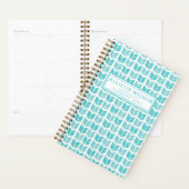 Turqoise Ethnic Aztec Arrows Pattern Planer (Anzeige)