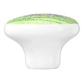 Turqoise Lighthouse Keramik Knob Keramikknauf (Seitenansicht)