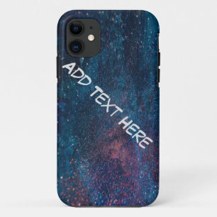 Turqouise Galaxy Paint Glitzern Case-Mate iPhone Hülle