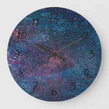 Turqouise Galaxy Paint Glitzern