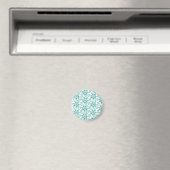 Turqu Blume Magnet (In Situ (Geschirrspüler))