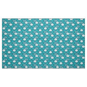 Turquis-Fischskala mit Glitzer-Effekt Stoff (Fat Quarter (45,7 x 55,9 cm))