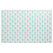 Turquise blauer springender Delphin mit Stoff (Yard (91,4 cm))