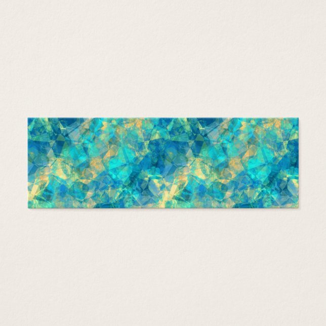 Turquise Crumpled Textur (Vorderseite)