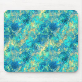 Turquise Crumpled Textur Mousepad