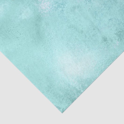 Turquoise Aqua Gold Glam Glitzer Sparkone Seidenpapier (Ausschnitt)